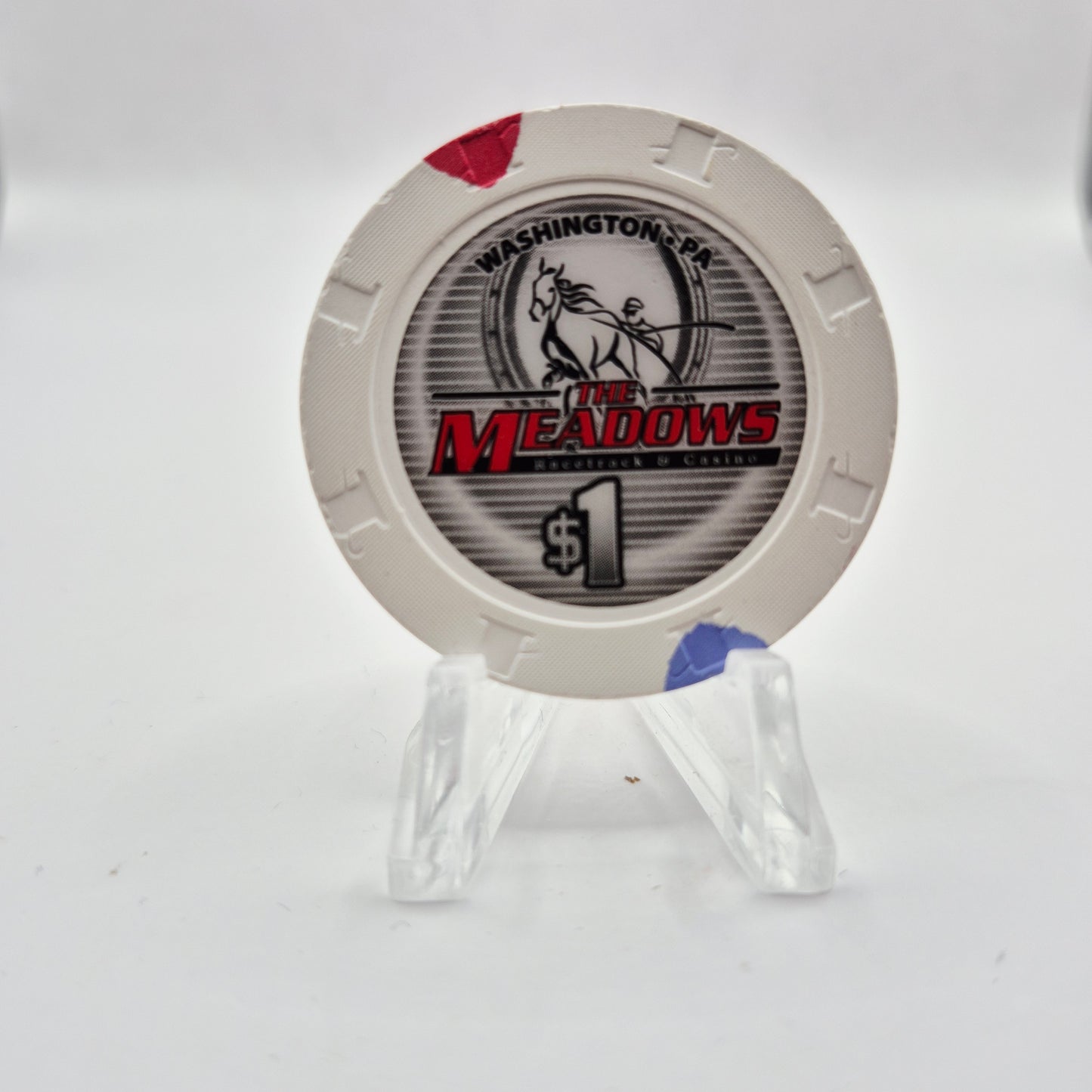 Meadows Racetrack & Casino Washington Pennsylvania 2010 $1 Casino Chip