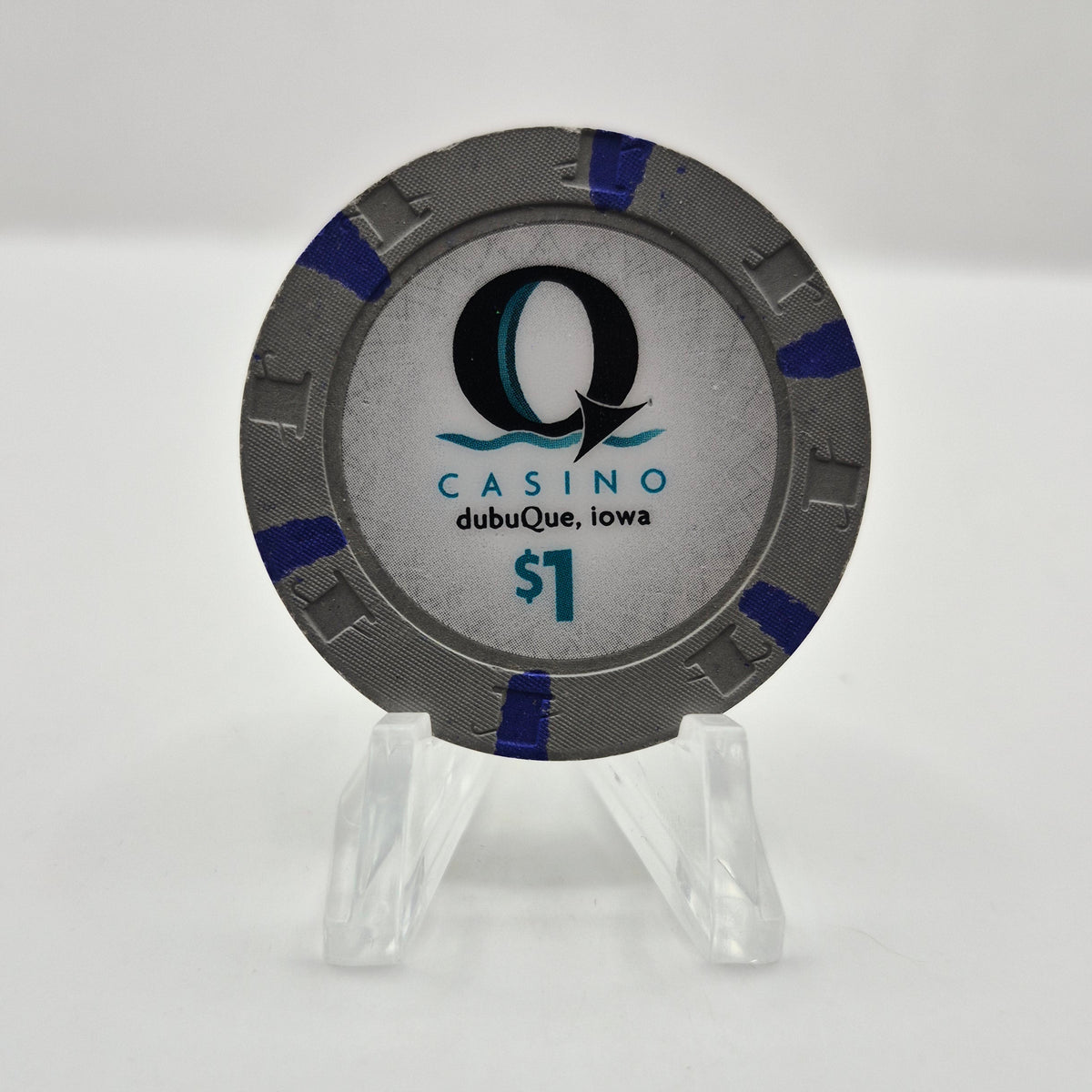 Q Casino Dubuque Iowa $1 Casino Chip