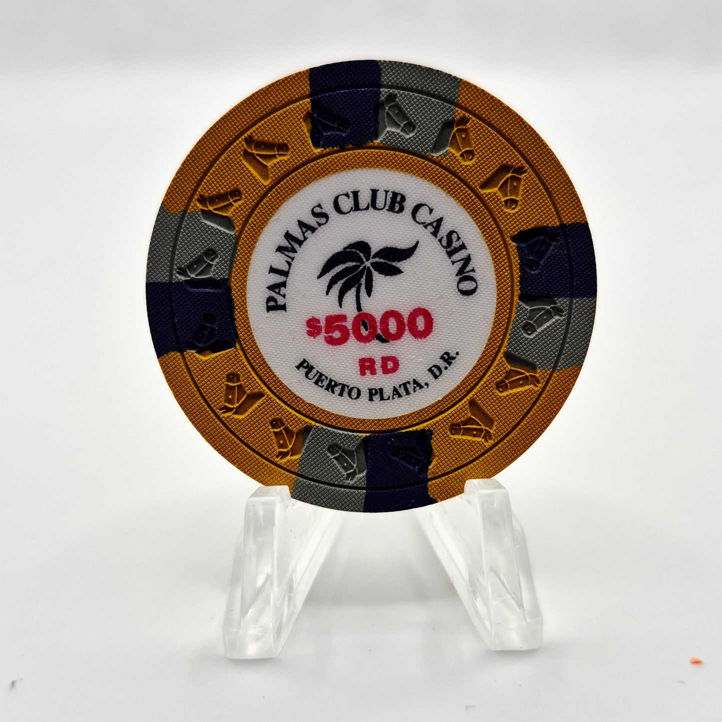 Palmas Club Casino Puerto Plata Dominican Republic $5000 Casino Chip