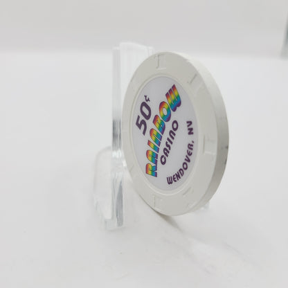 Rainbow Hotel Casino Wendover Nevada 2019 $.50 Casino Chip D2832