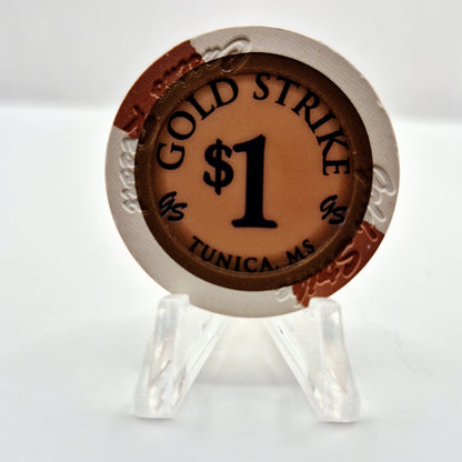 Gold Strike Casino Tunica Mississippi $1 Casino Chip