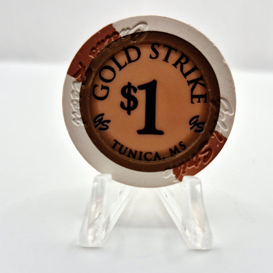 Gold Strike Casino Tunica Mississippi $1 Casino Chip