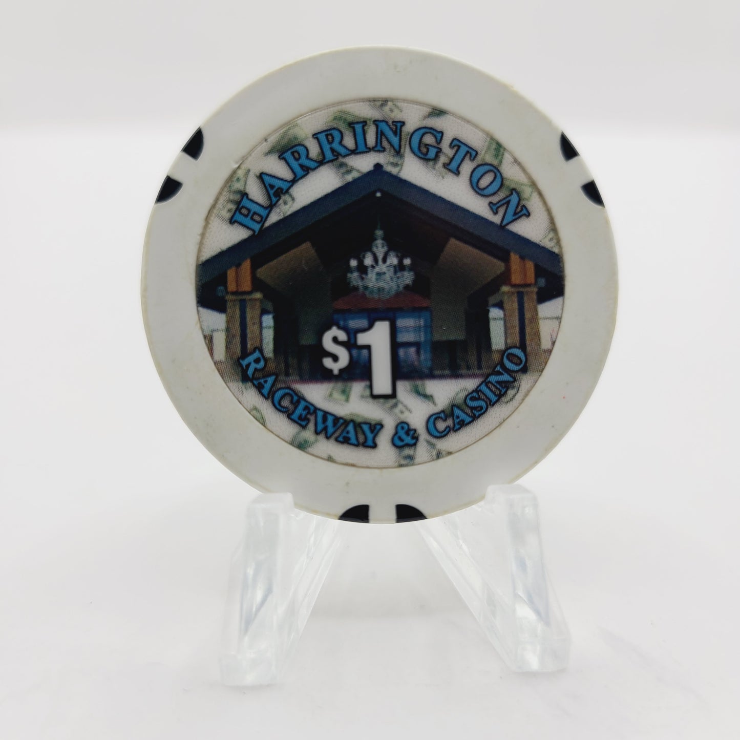 Harrington Raceway & Casino Harrington Delaware $1 Casino Chip