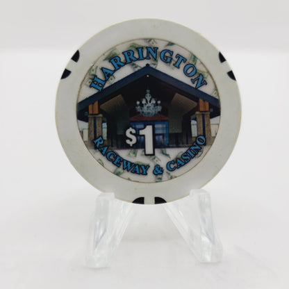 Harrington Raceway & Casino Harrington Delaware $1 Casino Chip