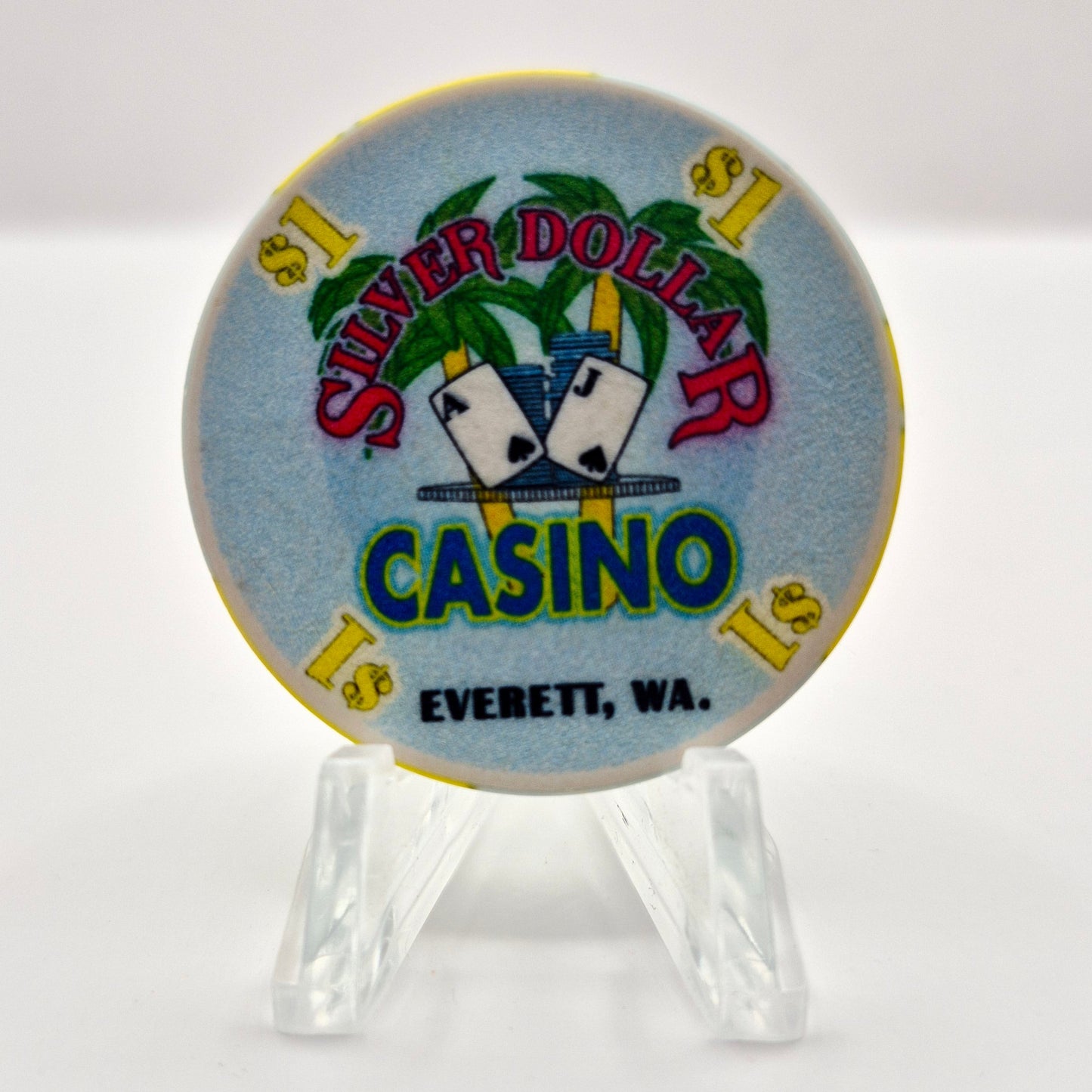 Silver Dollar Casino Everett Washington $1 Casino Chip