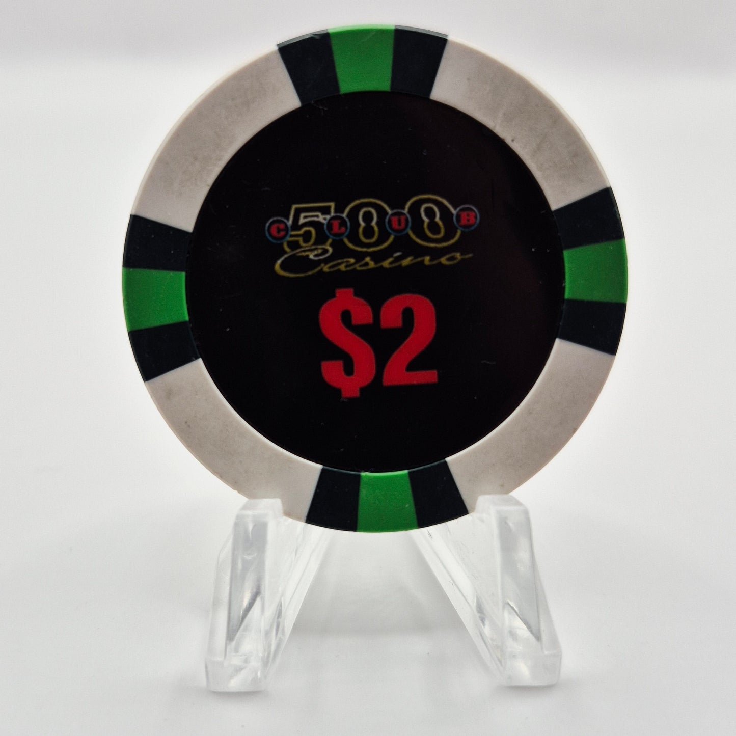 500 Club Casino Clovis California $2 Casino Chip