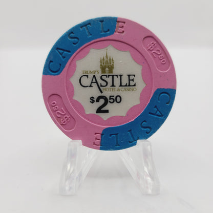 Trump's Castle Hotel Casino Atlantic City New Jersey $2.50 Casino Chip