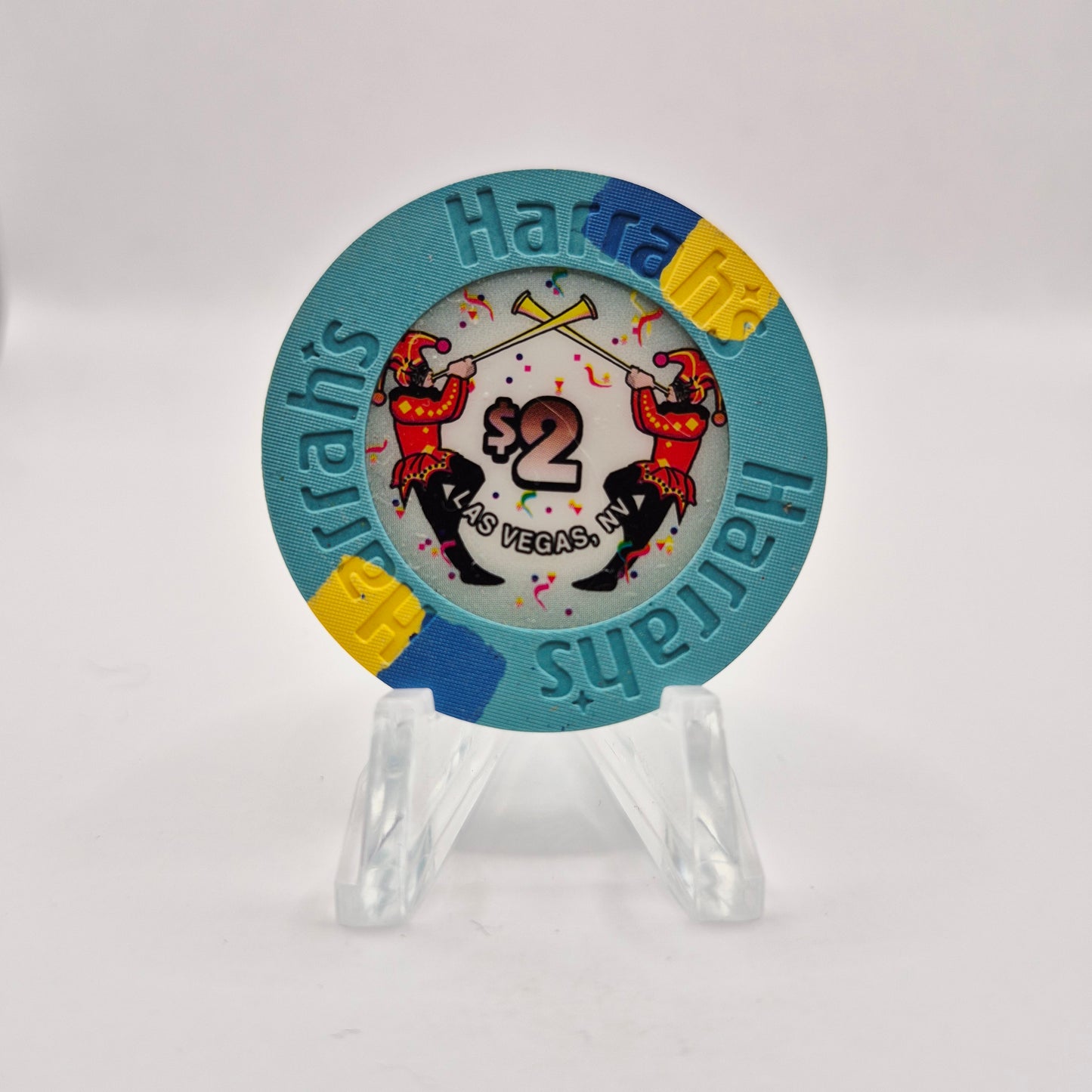 Harrah's Hotel Casino Las Vegas Nevada 2004 $2 Casino Chip E3435