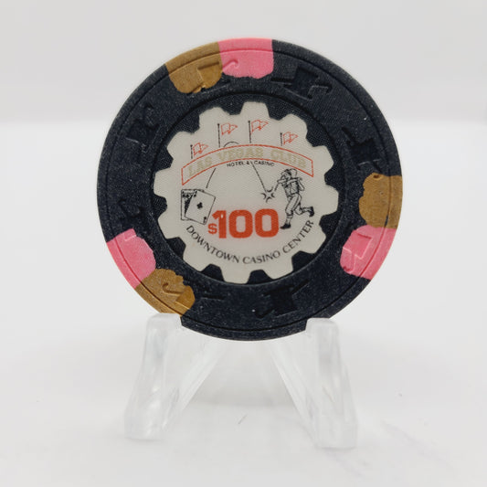 Las Vegas Club Hotel Casino Las Vegas Nevada 1989 $100 Casino Chip V1038