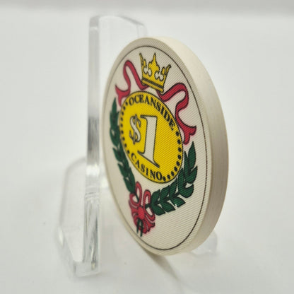 Oceanside Casino Moscow Russia $1 Casino Chip  CG106824