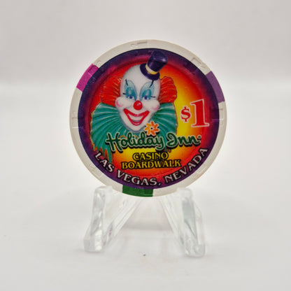 Holiday Inn Casino Boardwalk Las Vegas Nevada 1995 $1 Casino Chip N1129