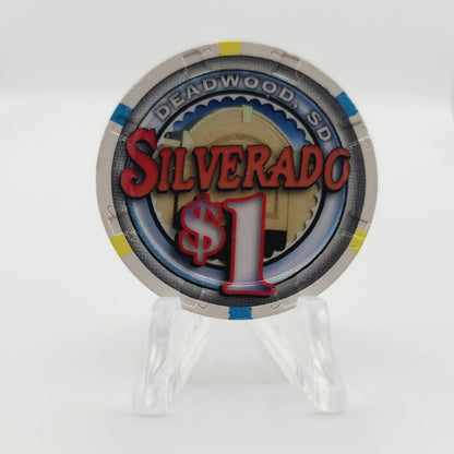 Silverado Casino Deadwood South Dakota "Poker Alice" $1 Casino Chip