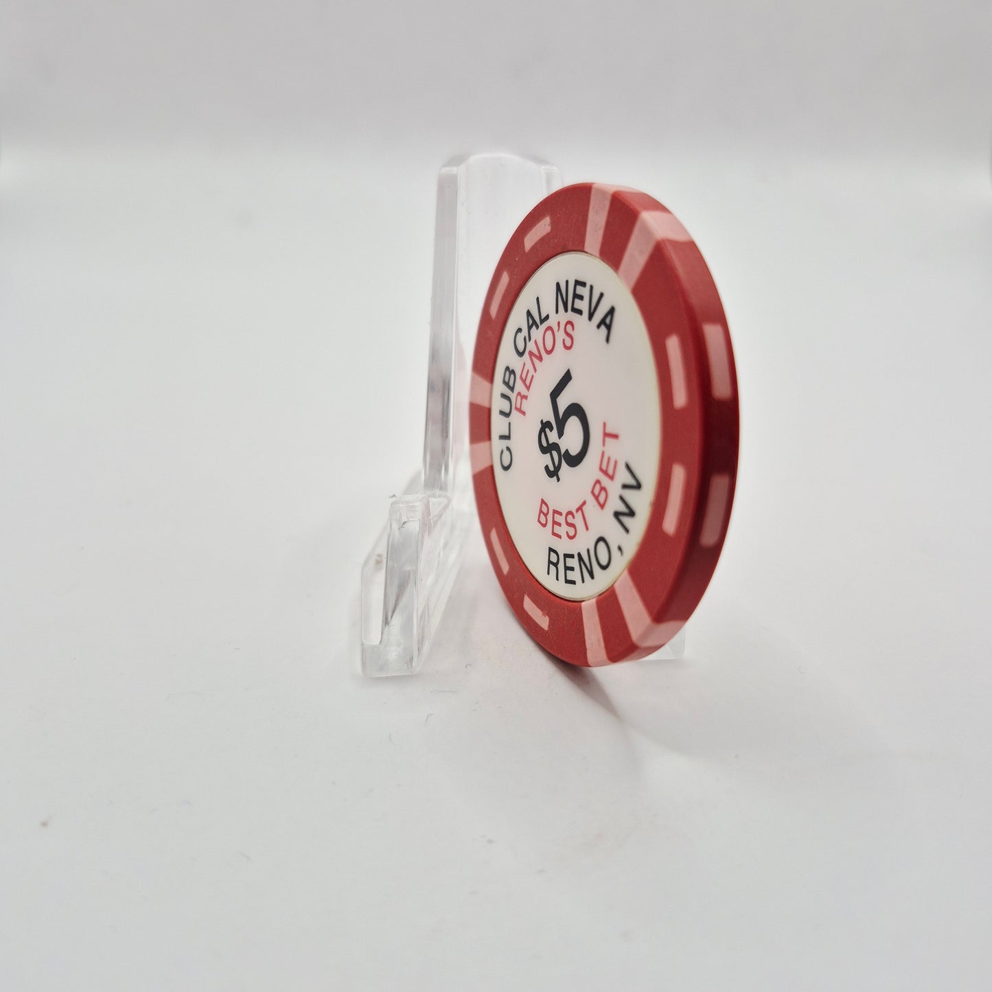 Club Cal-Neva Hotel Casino Reno Nevada 2003 $5 Casino Chip E0272