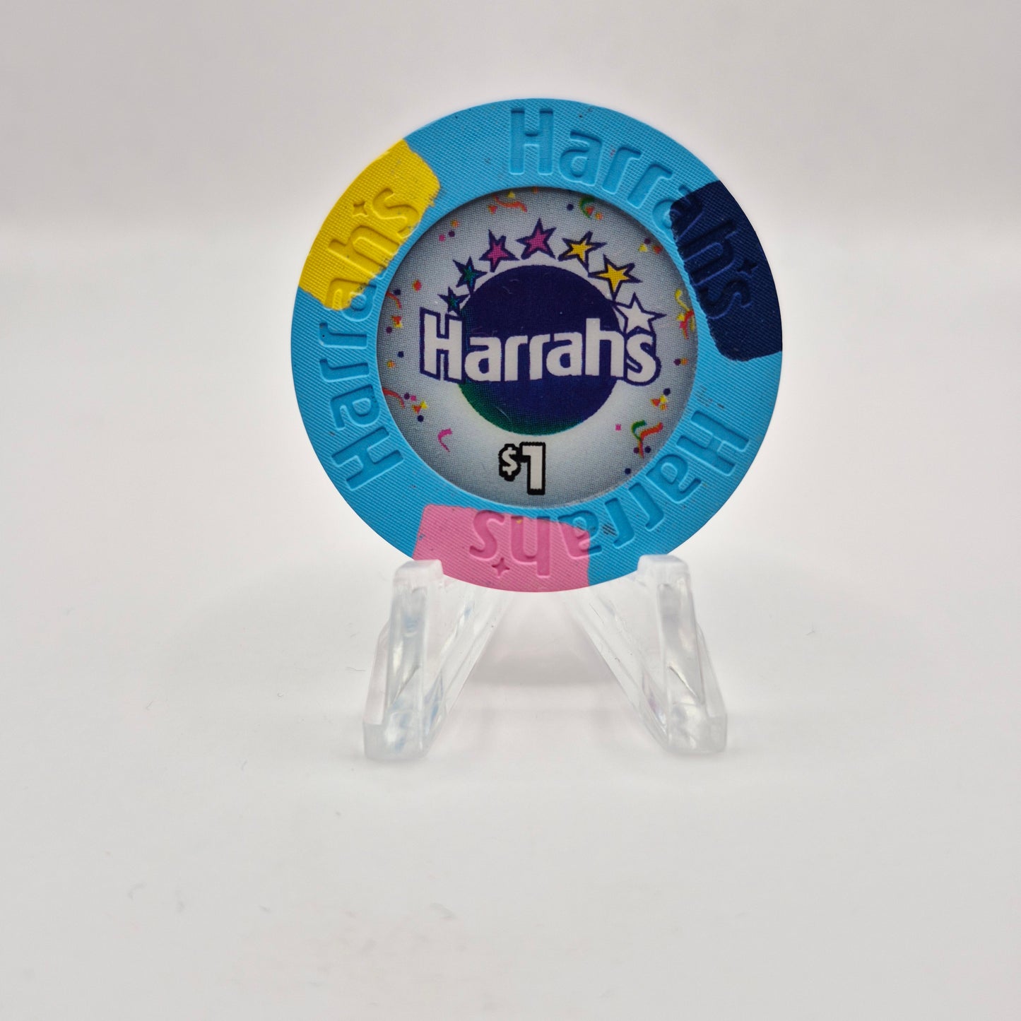 Harrah's Casino Las Vegas Nevada 1999 $1 Casino Chip V4463