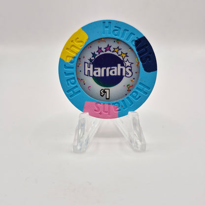 Harrah's Casino Las Vegas Nevada 1999 $1 Casino Chip V4463
