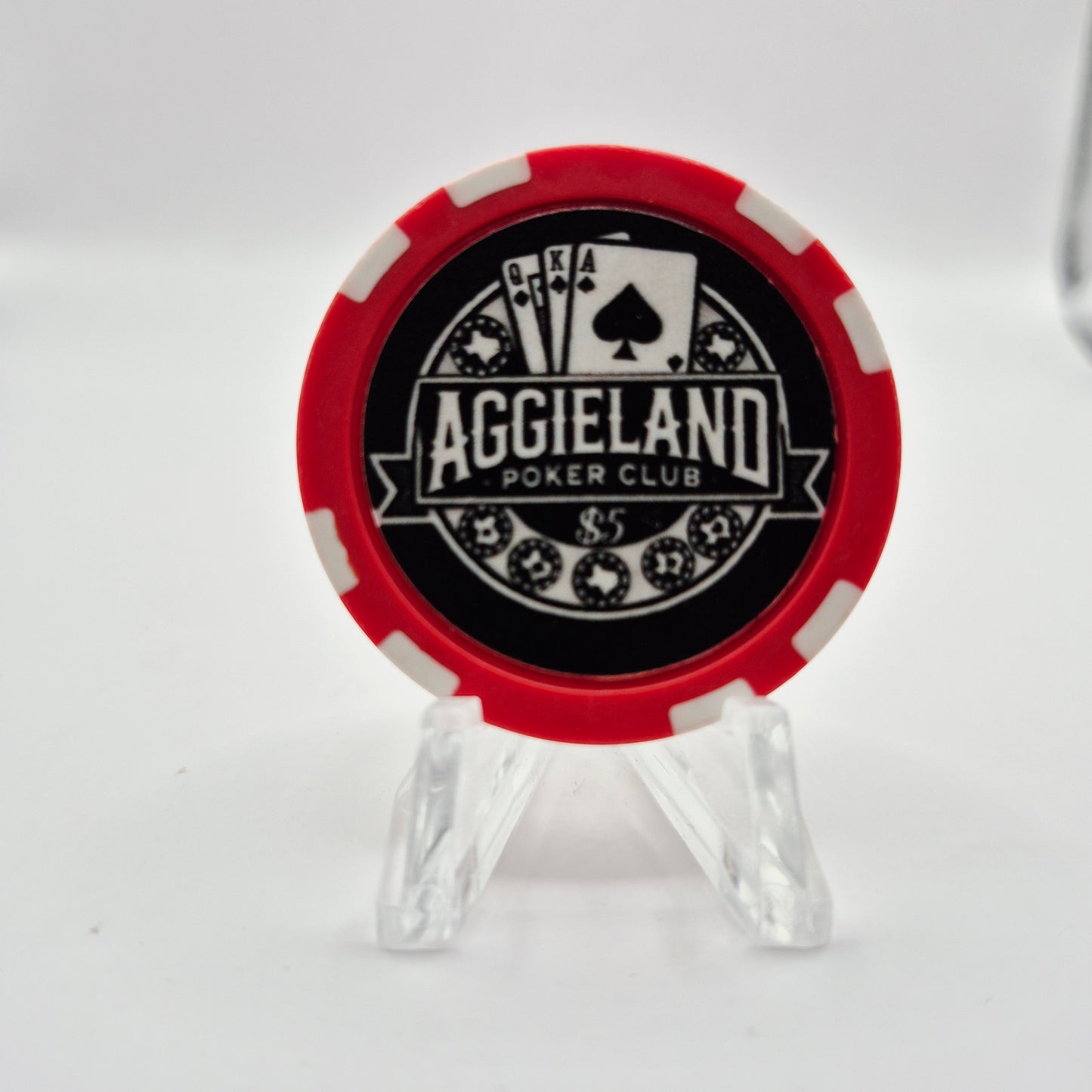 Aggieland Poker Club College Station Texas 2025 $5 Casino Chip