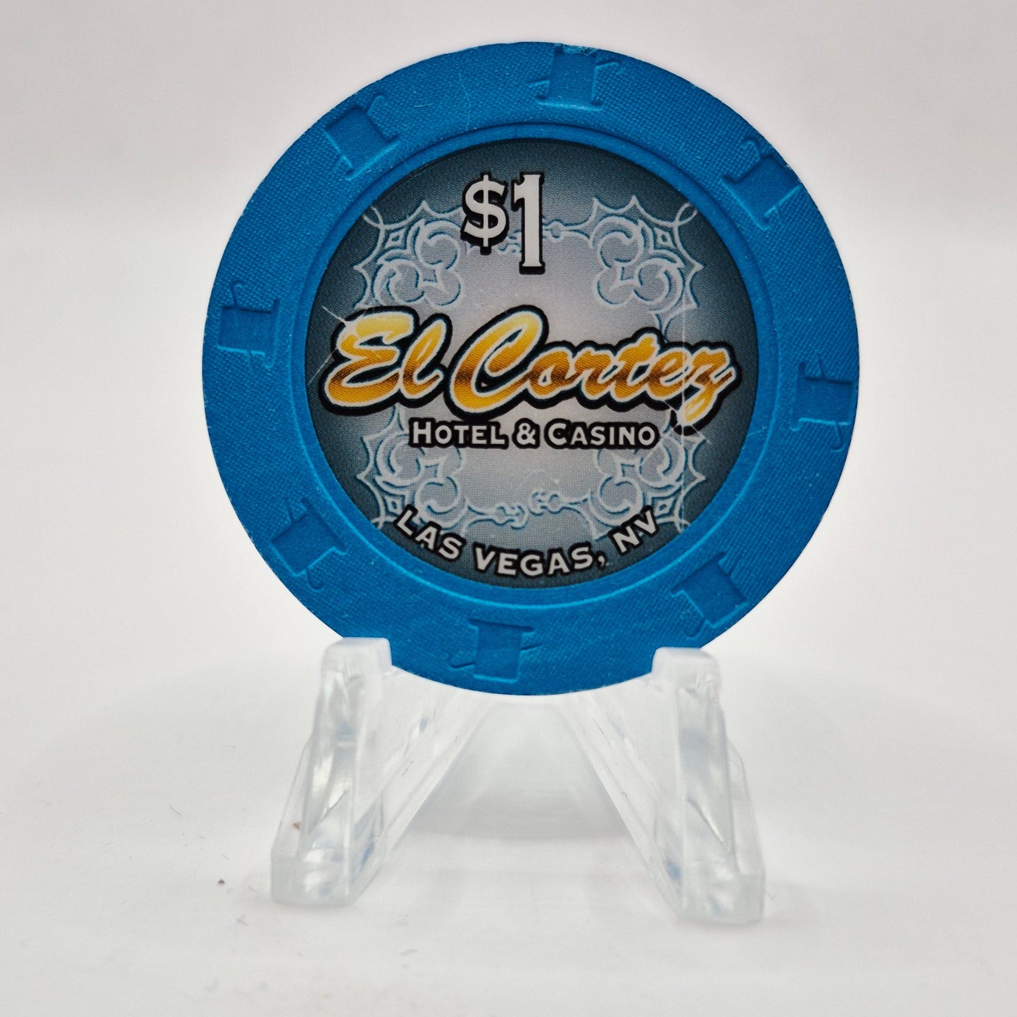 El Cortez Hotel Casino Las Vegas Nevada 2004 $1 Casino Chip E4734