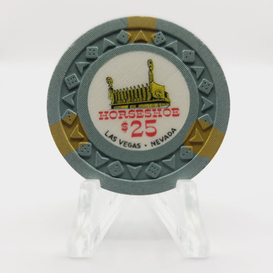 Horseshoe Club Binion's Las Vegas Nevada 1951 $25 Casino Chip N0365