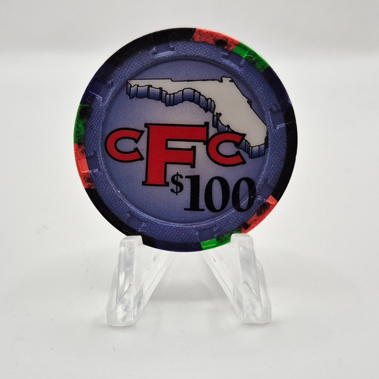 CFC (Florida Casino Cruises) Casino Florida "Day Cruise" $100 Casino Chip