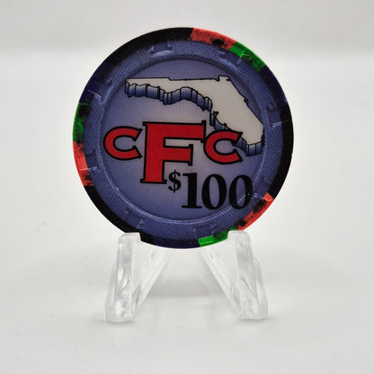 CFC (Florida Casino Cruises) Casino Florida "Day Cruise" $100 Casino Chip