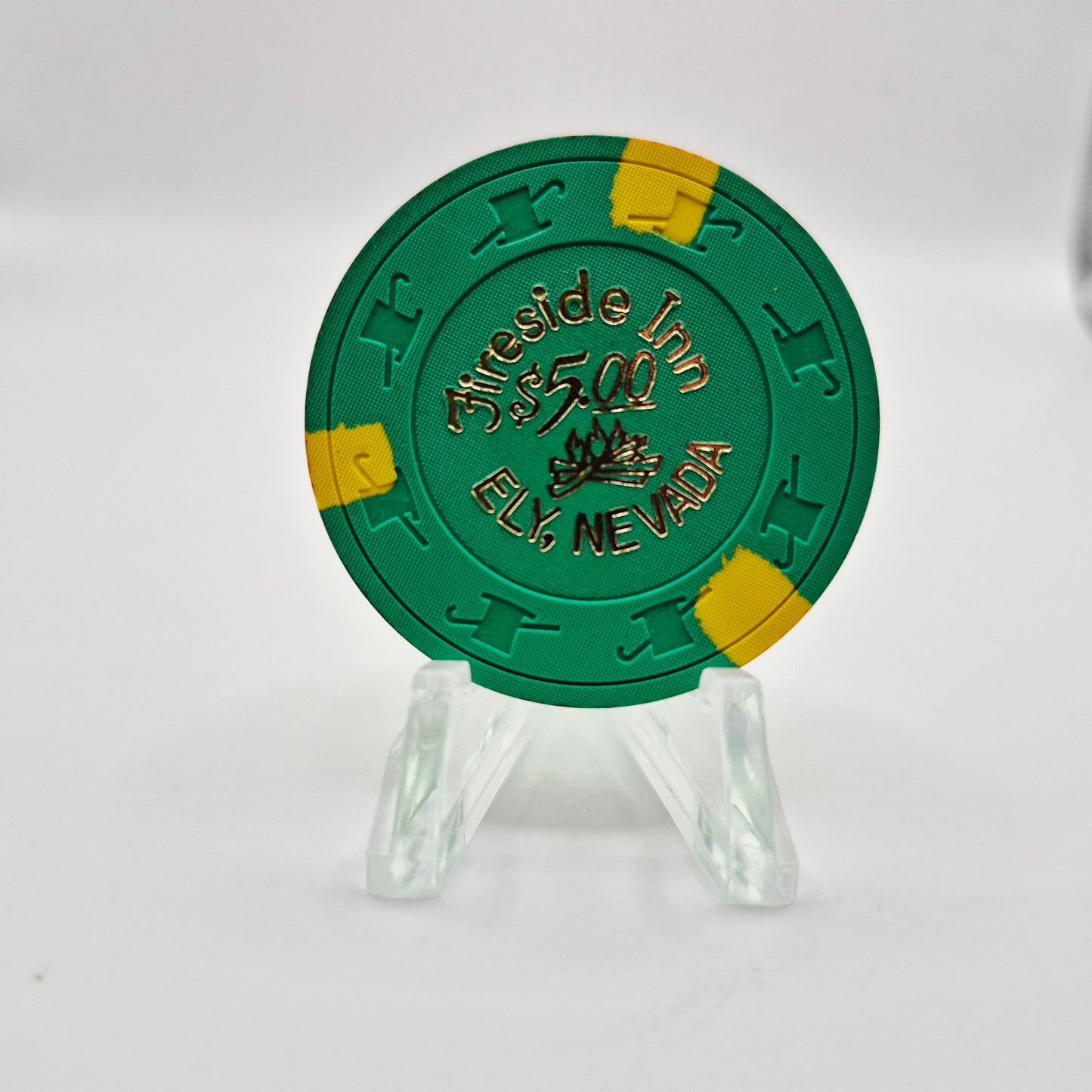 Fireside Inn Ely Nevada 1982 $5 Casino Chip N2009