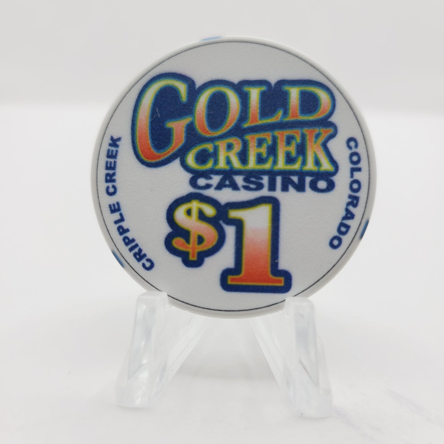 Gold Creek Casino Cripple Creek Colorado 2004 $1 Casino Chip