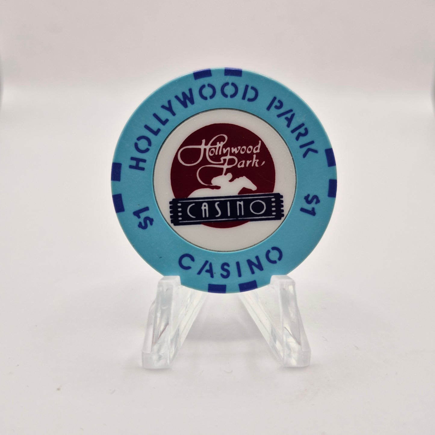 Hollywood Park Casino Inglewood California $1 Casino Chip