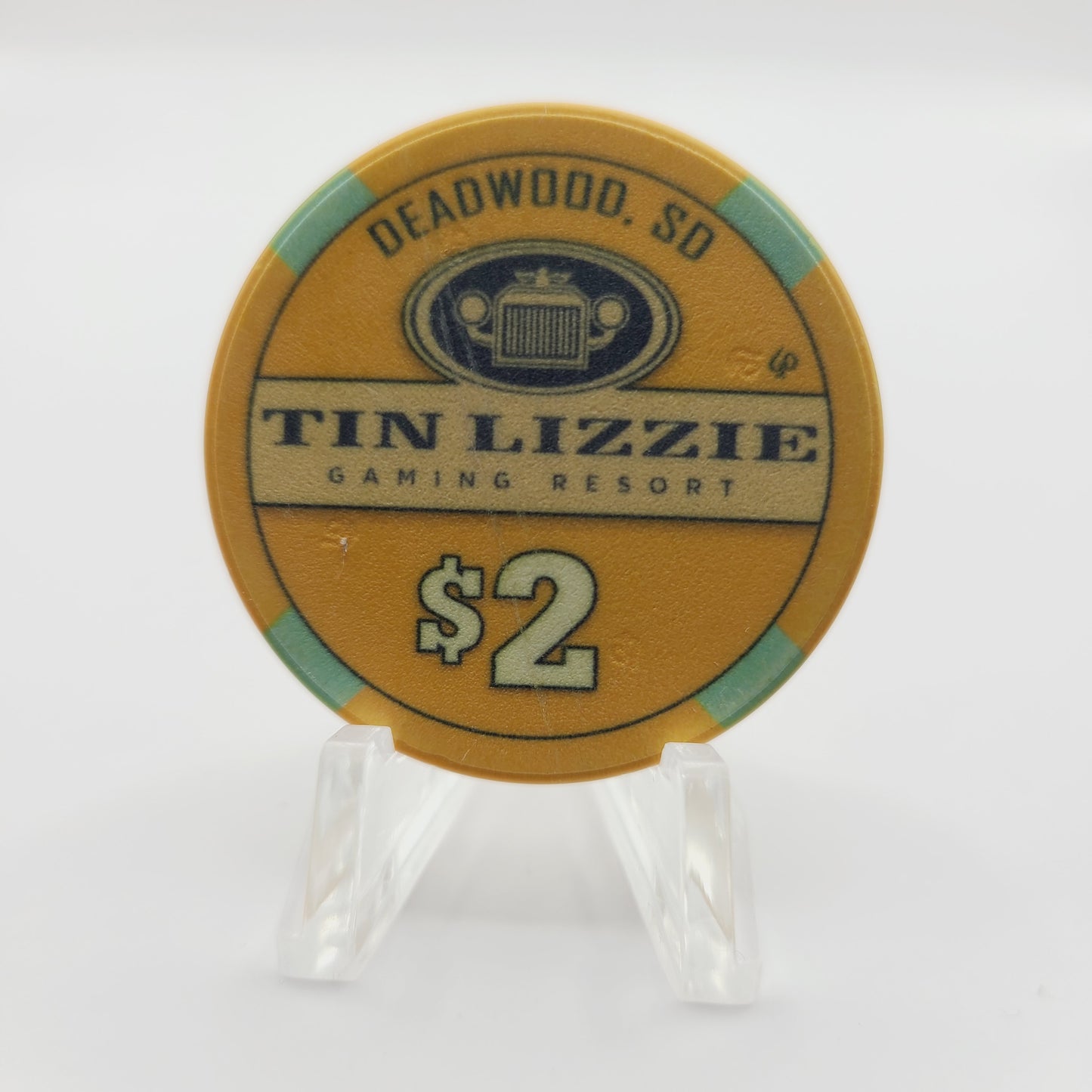 Tin Lizzie Casino Deadwood South Dakota $2 Casino Chip