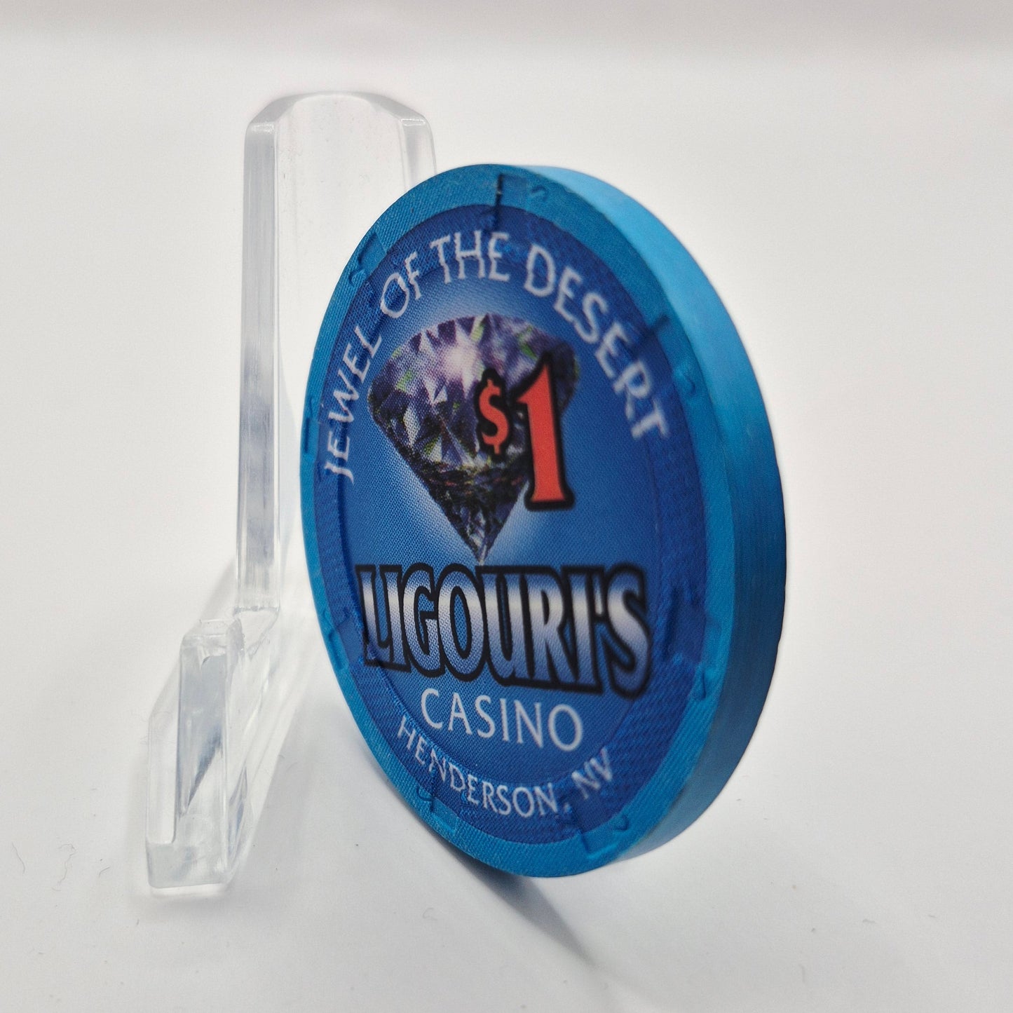 Ligouri's Restaurant Casino Henderson Nevada 1995 $1 Casino Chip N2913
