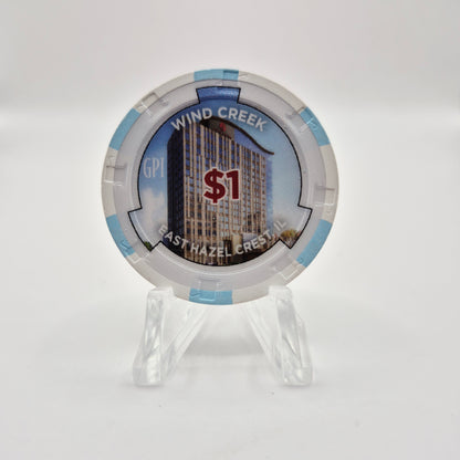 Wind Creek Chicago Southland Casino East Hazel Crest Illinois 2024 $1 Casino Chip