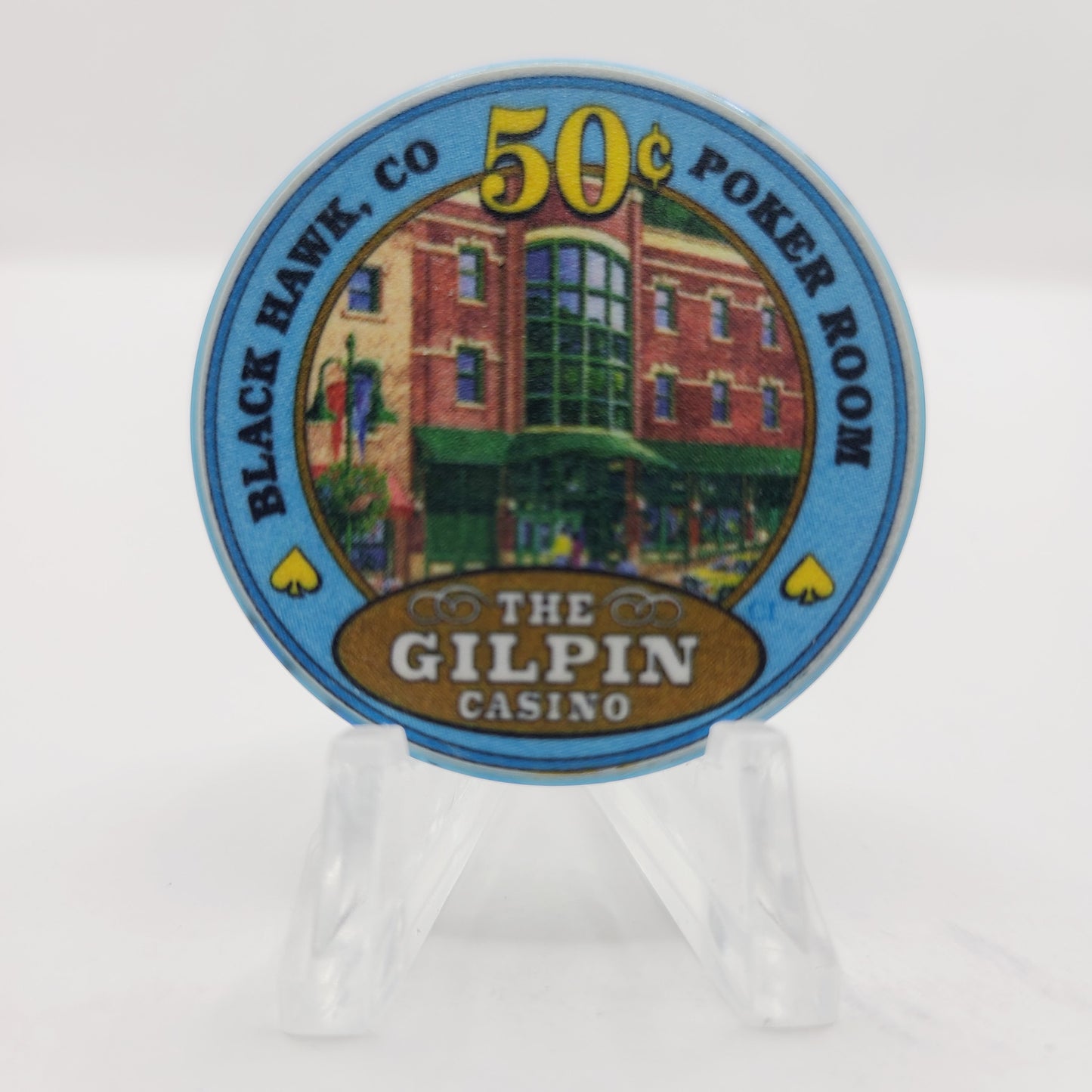 The Gilpin Casino Black Hawk Colorado 2005 $.50 Casino Chip