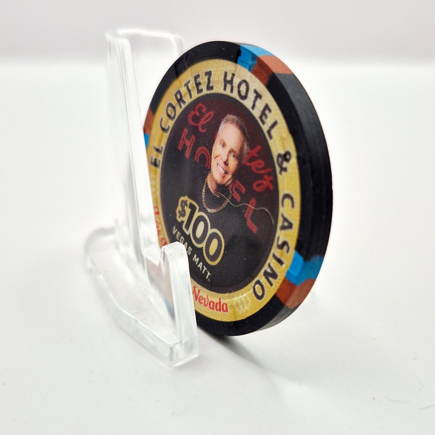 El Cortez Hotel Casino Las Vegas Nevada 2026 "VEGAS MATT' $100 Casino Chip