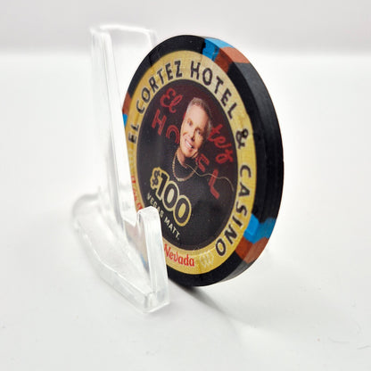 El Cortez Hotel Casino Las Vegas Nevada 2026 "VEGAS MATT' $100 Casino Chip