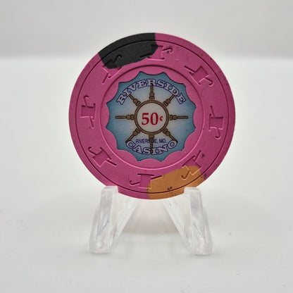Riverside Casino Riverside Missouri $.50 Casino Chip