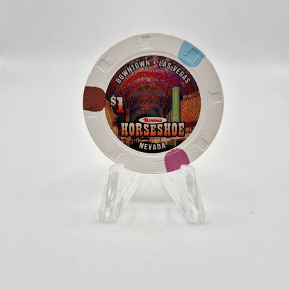 Horseshoe Club Binion's Las Vegas Nevada 2004 $1 Casino Chip E3133