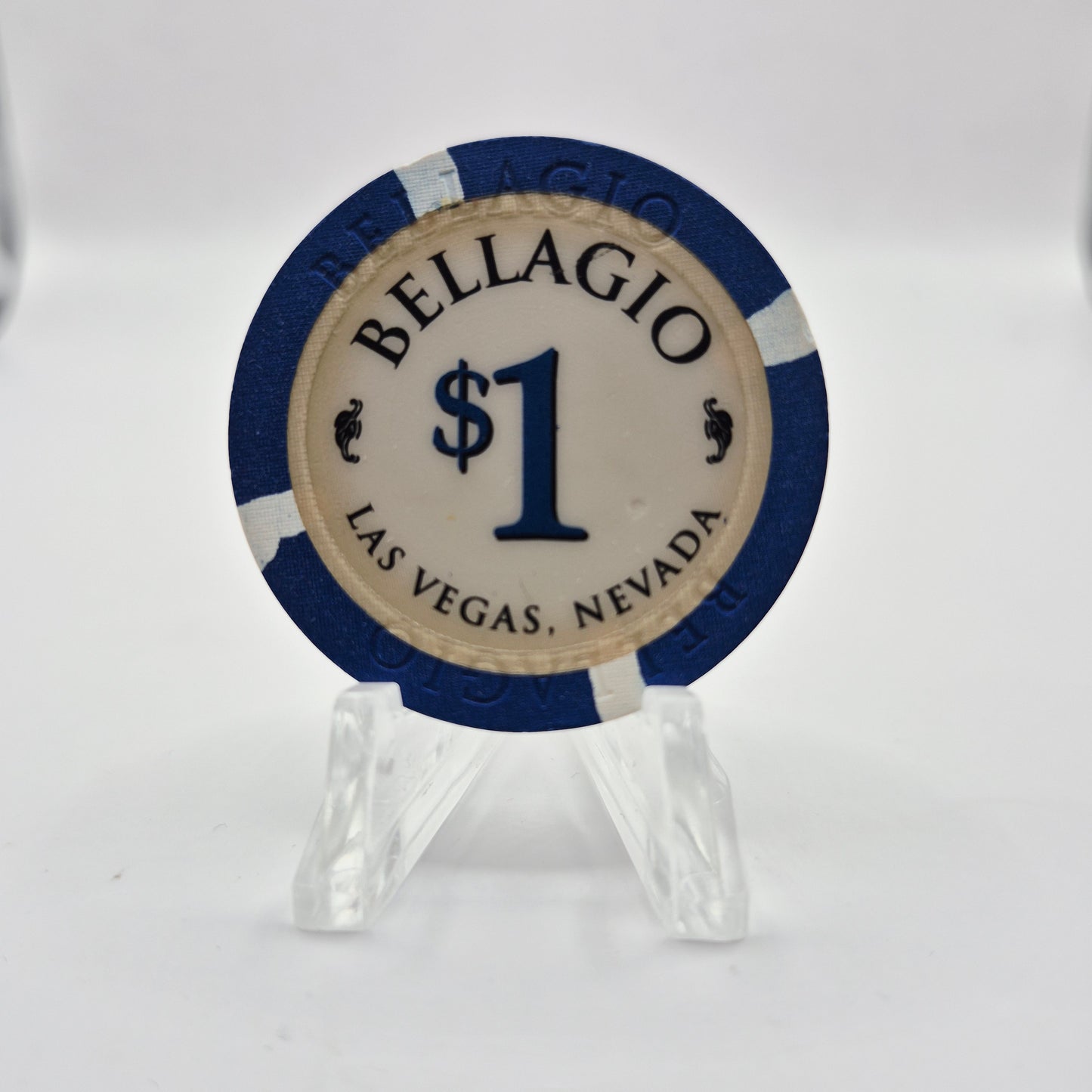 Bellagio Hotel Casino Las Vegas Nevada 1998 $1 Casino Chip V2126