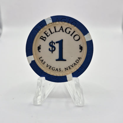 Bellagio Hotel Casino Las Vegas Nevada 1998 $1 Casino Chip V2126