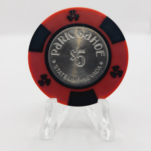 Park Tahoe Resort Casino Stateline Nevada 1978 $5 Casino Chip N4477
