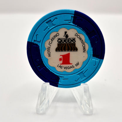 Four Queens Hotel Casino Las Vegas Nevada 1989 $1 Casino Chip N1175