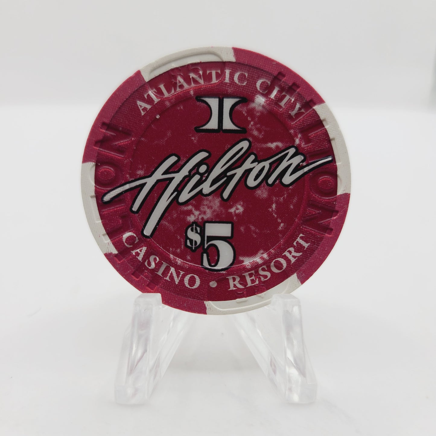 Atlantic City Hilton Atlantic City New Jersey $5 Casino Chip