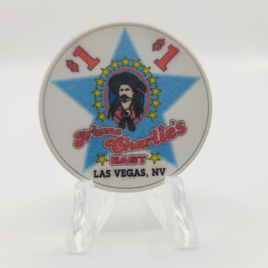 Arizona Charlie's East Boulder Casino Las Vegas Nevada 2000 $1 Casino Chip V3669