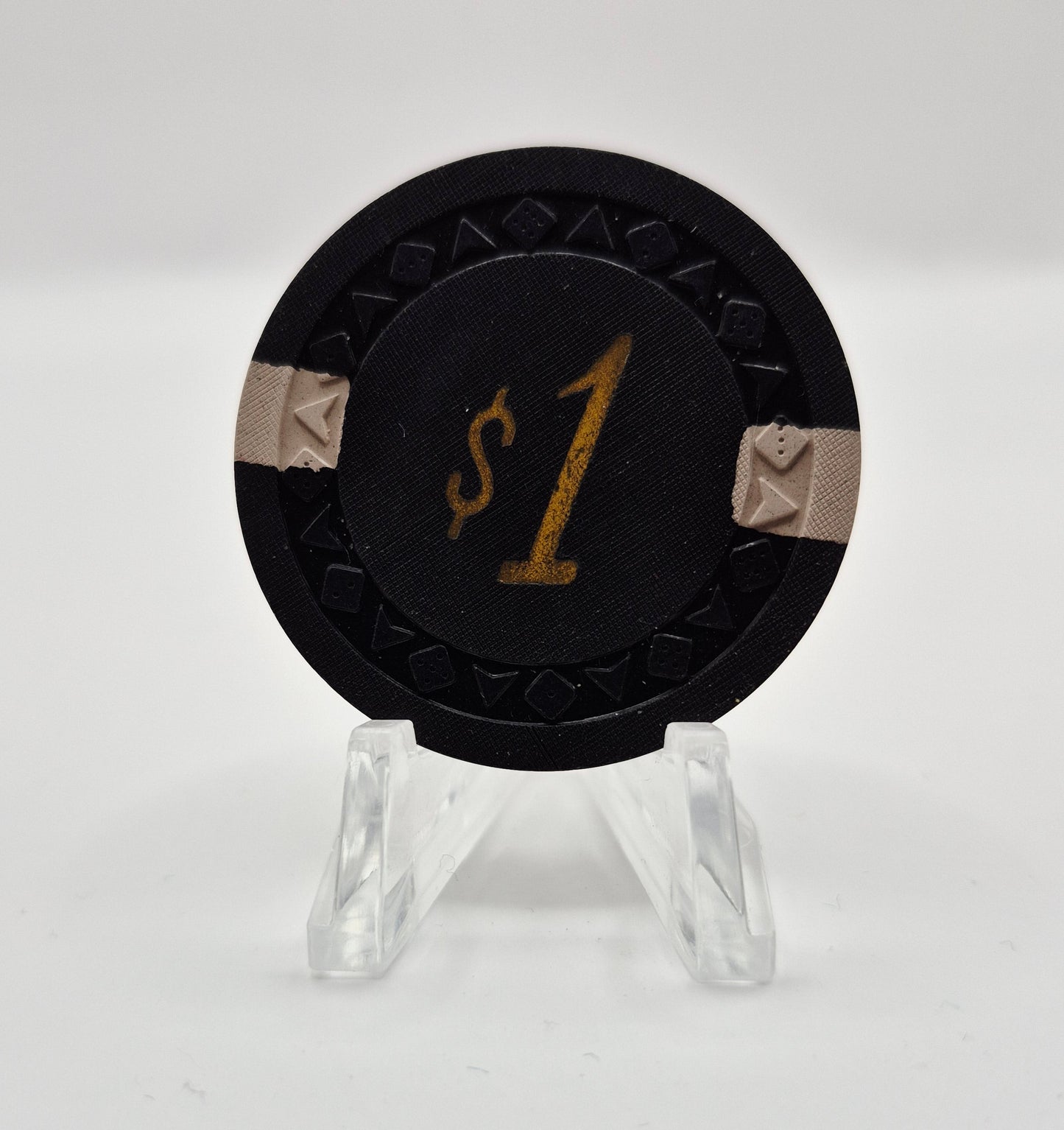 Atomic Club Casino Winnemucca Nevada 1951 $1 Casino Chip N3153