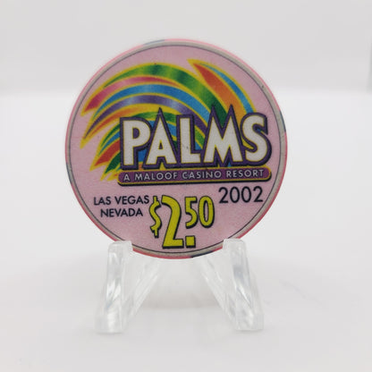 Palms Hotel Casino Las Vegas Nevada 2002 "Bingo Ellie" $2.50 Casino Chip E1921 LTD 3000