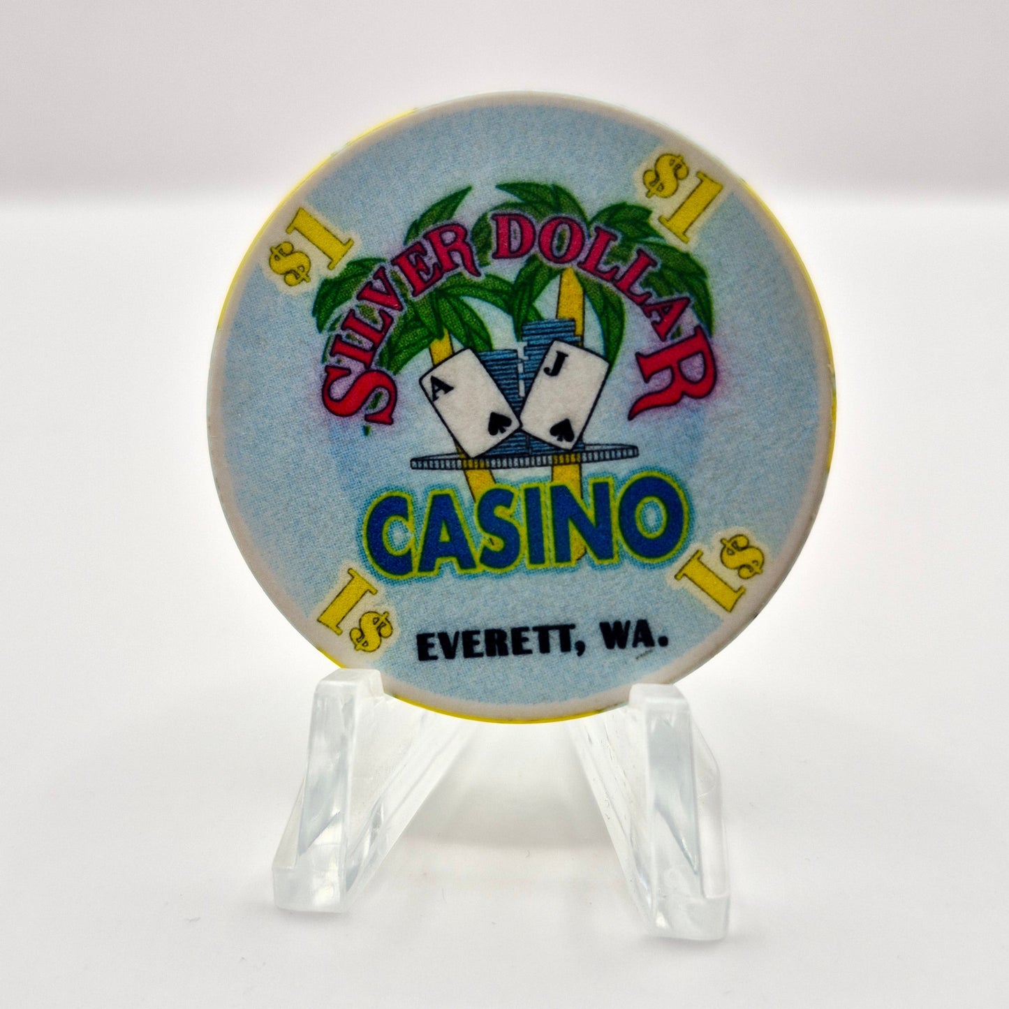 Silver Dollar Casino Everett Washington $1 Casino Chip