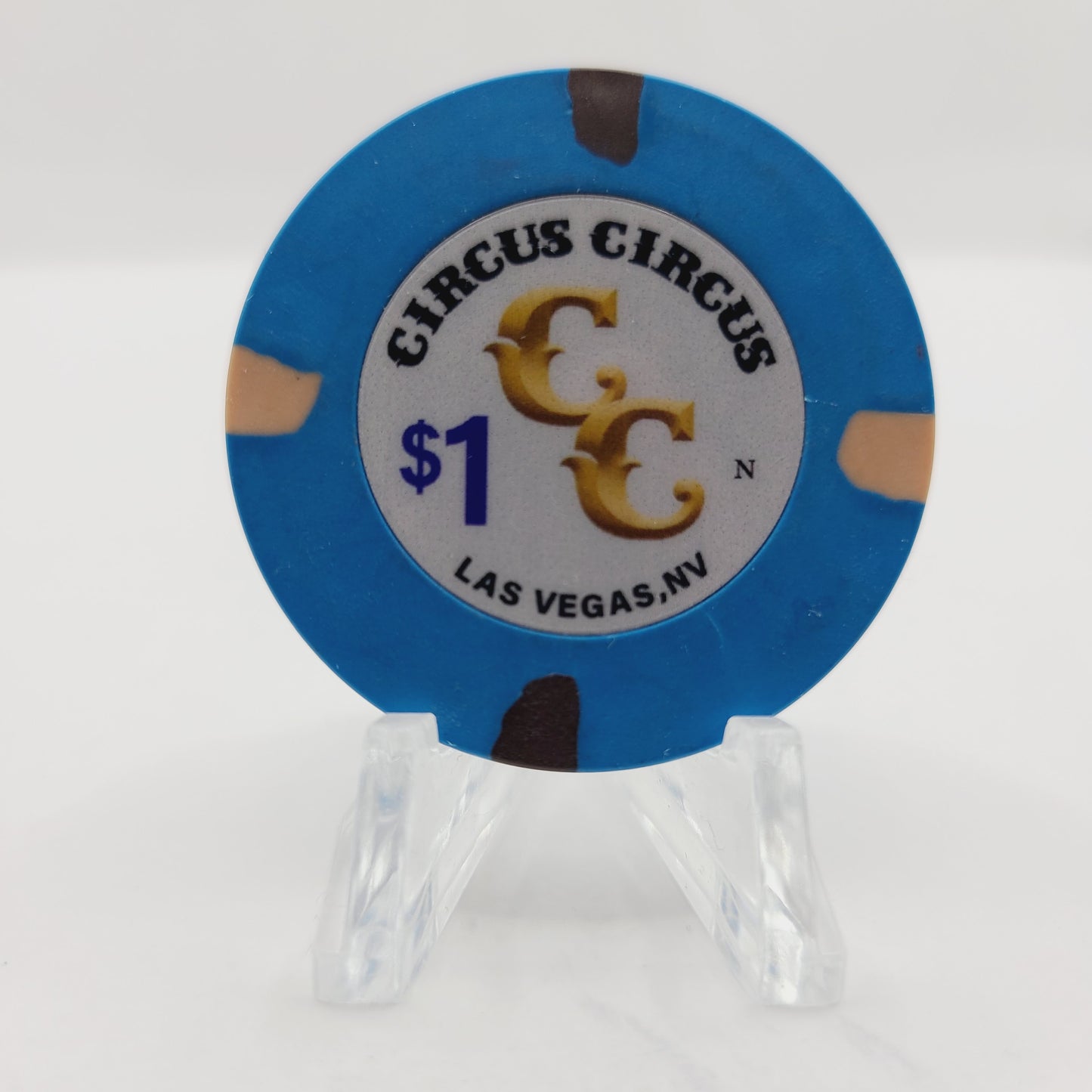 Circus Circus Casino Las Vegas Nevada "2023" $1 Casino Chip