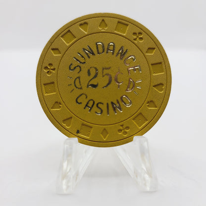 Sundance Casino Winnemucca Nevada 1978 $.25 Casino Chip N3372