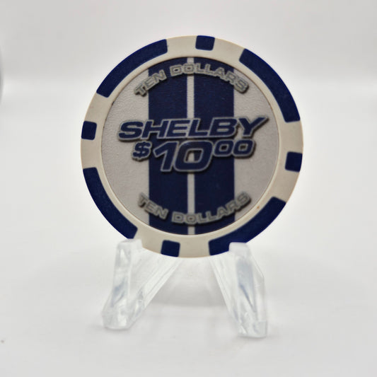 Shelby American Museum Las Vegas Nevada $10 Chip "Fantasy" CG321448