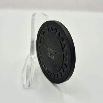 Humboldt Club Casino Carlin Nevada 1950 $5 Casino Chip N0373