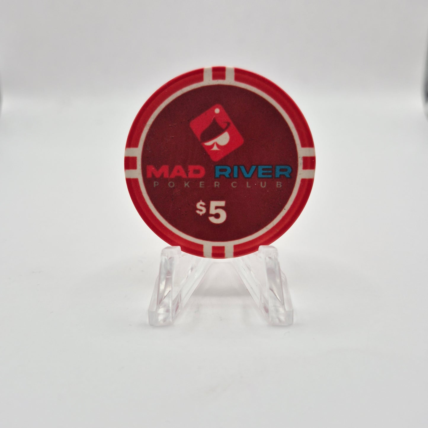 Mad River Poker Club Dayton Ohio $5 Casino Chip