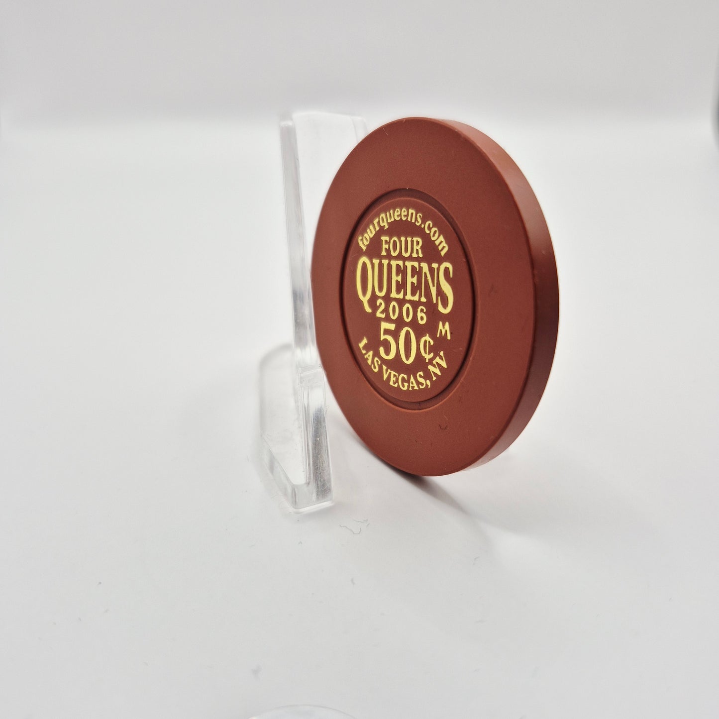 Four Queens Hotel Casino Las Vegas Nevada 2006 $.50 Casino Chip E7928